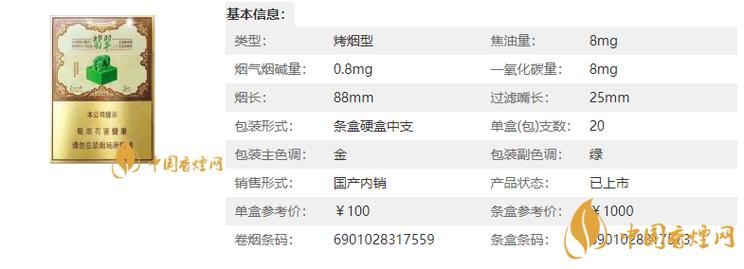 翡翠中支香烟批发价多少(翡翠中支香烟价格查询)
